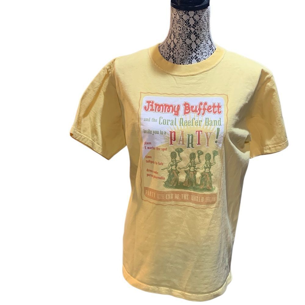 Jimmy Buffet Yellow Party T-Shirt 2006